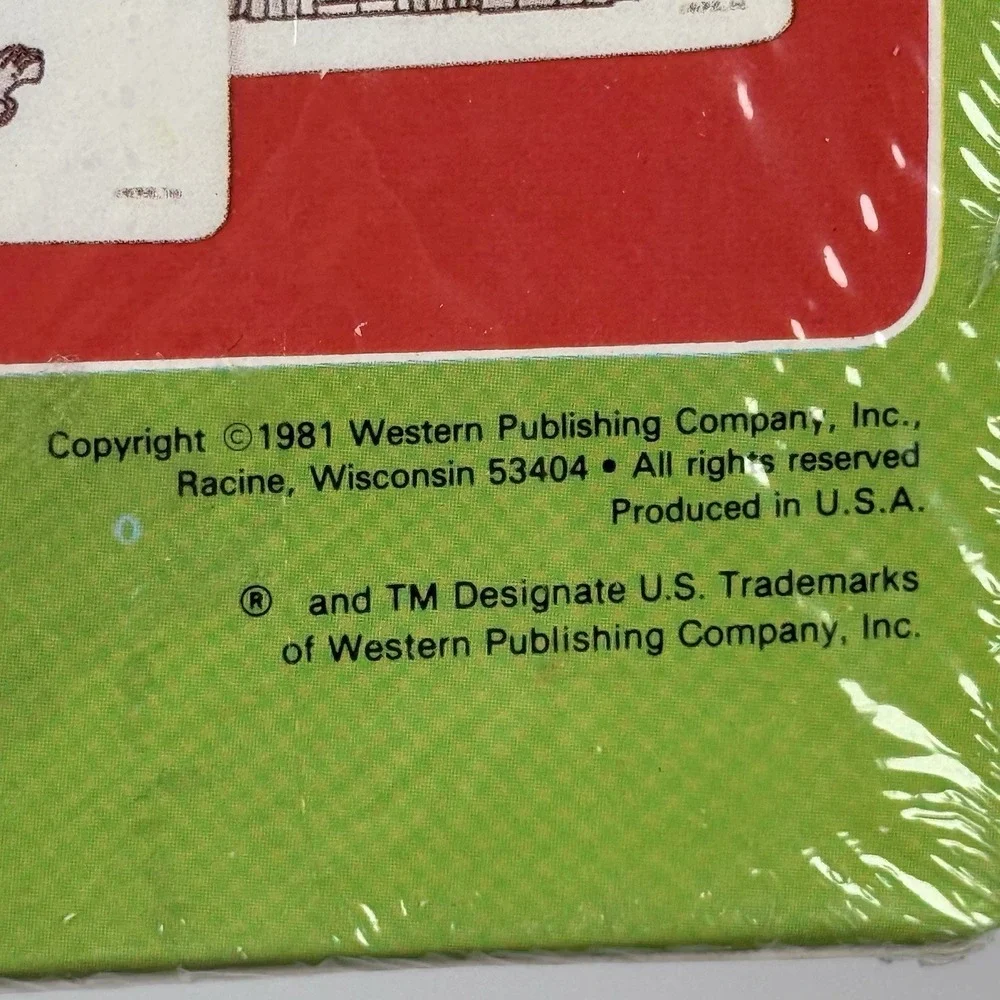 VTG 1981 The‎ Scribbler's Preschool Activity Cards See & Know Go-Togethers NEW